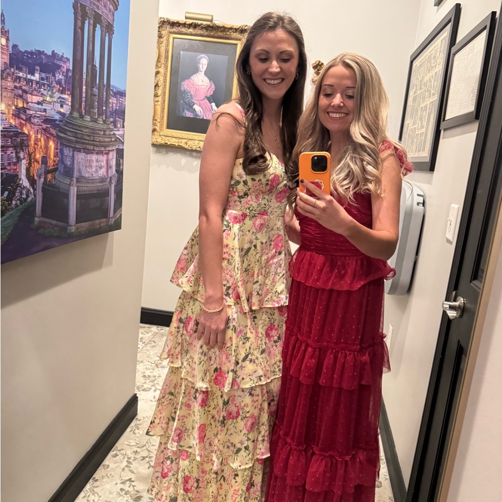 Flying Tomato Tiered Tulle Maxi Dress - Picture 9 of 9